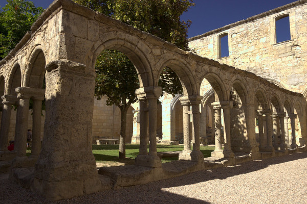 Ruiny Cloitre des Cordeliers Saint-Émilion