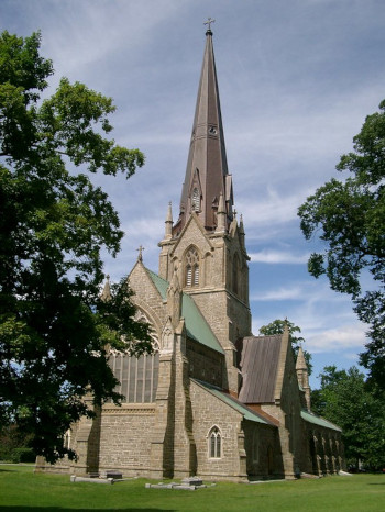 Anglikańska katedra Christ Church Fredericton Kanada