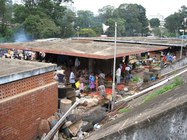 Brudne oblicze targu Blantyre Malawi