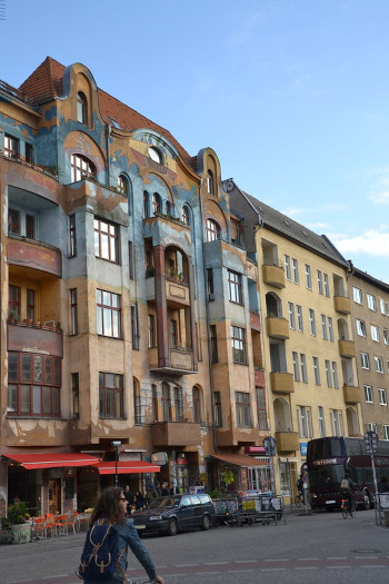 Kamienice w dzielnicy Kreuzberg - wycieczka do Berlina