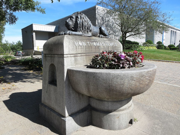 Thomas Temple Fountain Fredericton Canada