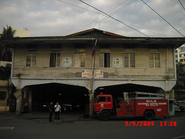 Remiza strażacka w dzielnicy San Nicolas Manila