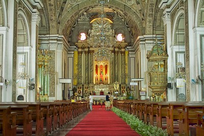 Wnętrze San Agustin Church Manila