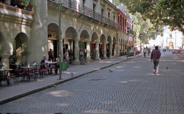 Główny plac w Oaxaca Meksyk