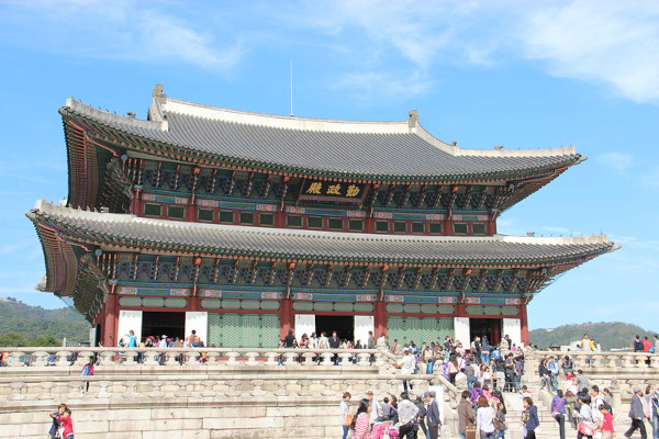 Geunjeongjeon - Sala tronowa Pałacu Gyeongbokgung