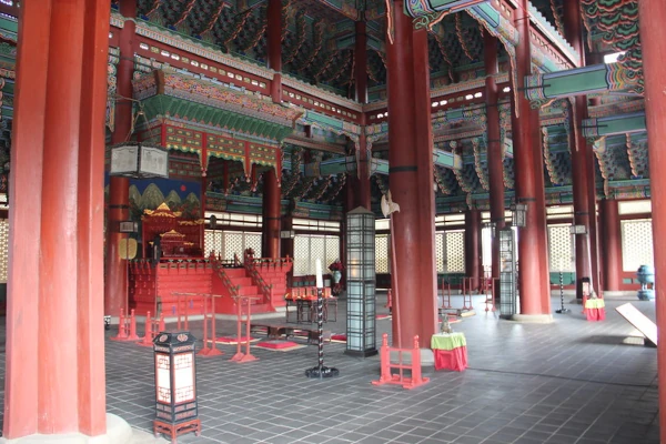 Sala tronowa pałacu Gyeongbokgung