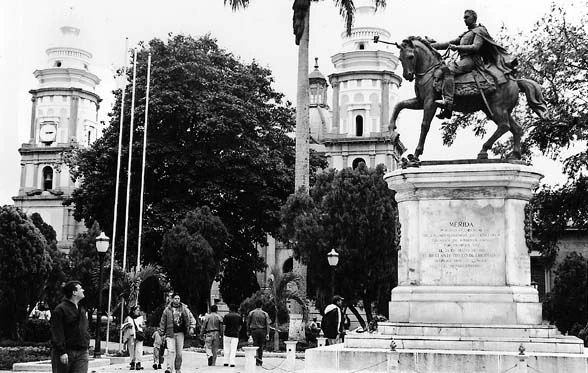 Plaza Bolivar Merida Wenezuela