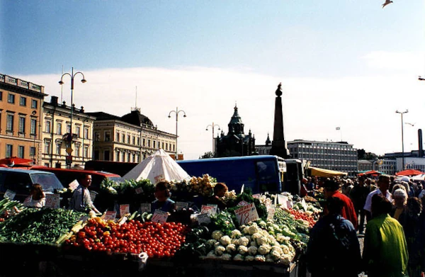 Rynek w Helsinkach