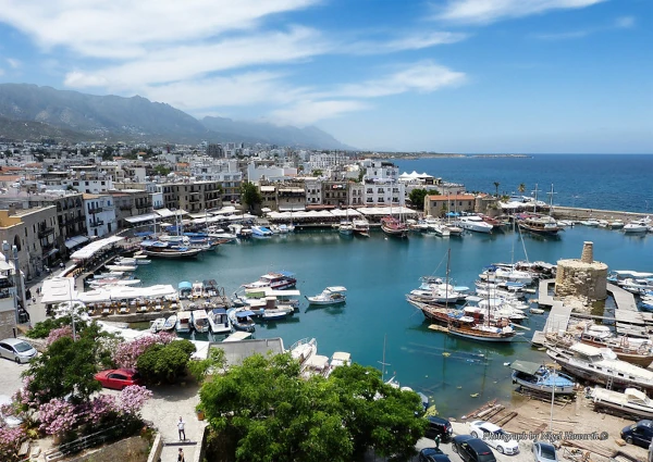 Kyrenia - widok na wybrzeże