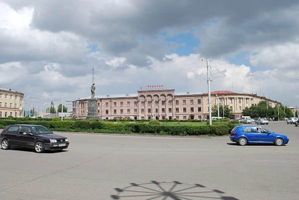 Plac Niepodległości w Giumri