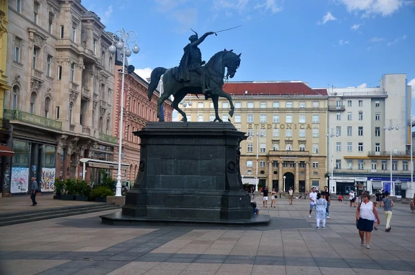 Pomnik Josipa Jelačića w Zagrzebiu