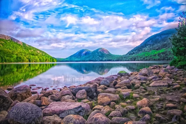 Jordan Pond Park Narodowy Acadia